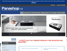 Tablet Screenshot of panashop.cz